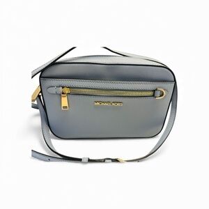 Michael Kors JET SET LARGE SAFFIANO LEATHER CROSSBODY BAG